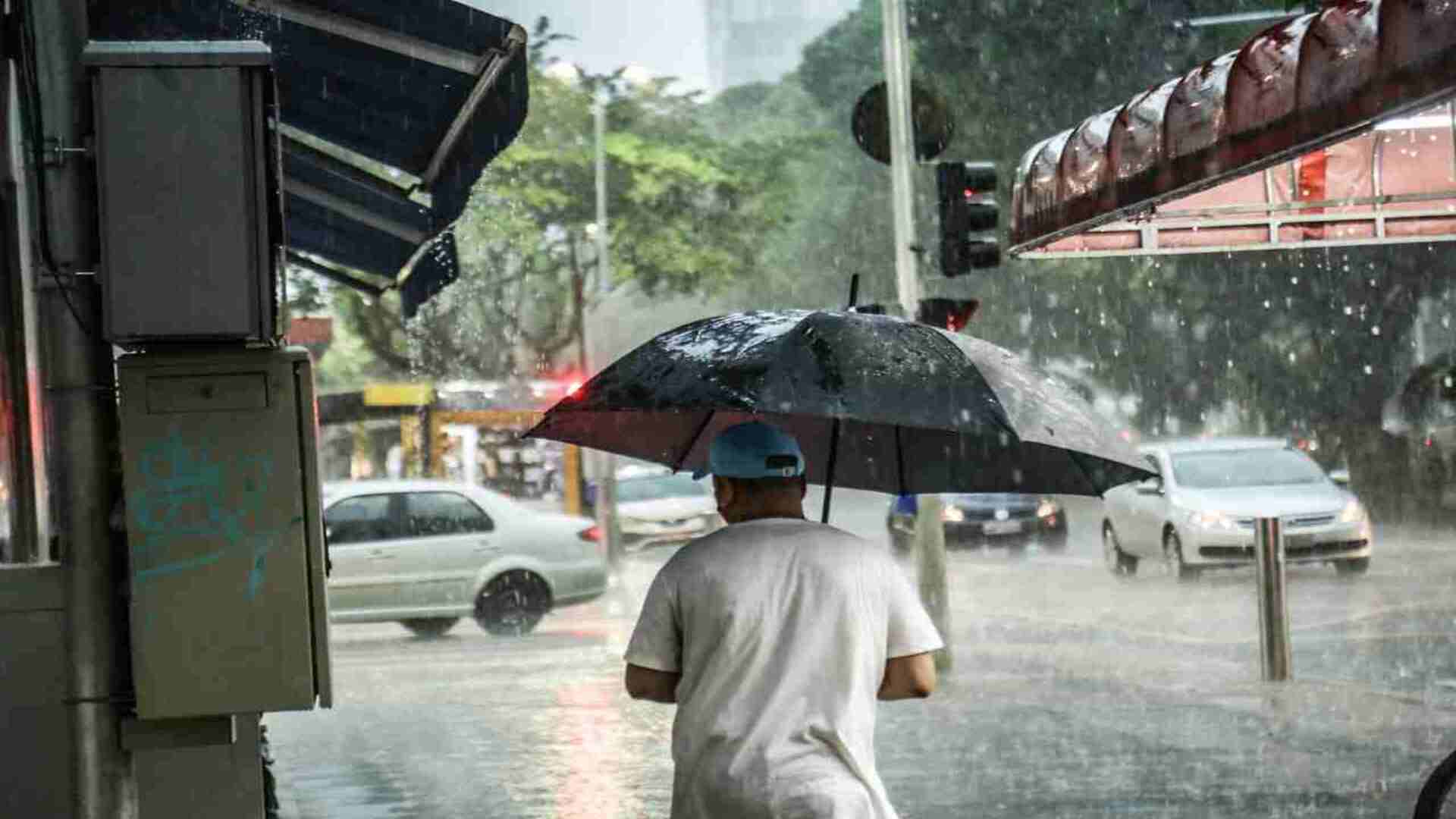 Prepare-se: Virada do ano terá ventania e chuva forte em 23 cidades de MS