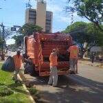 Coleta de lixo em Dourados começa mais cedo nas vésperas de Natal e Ano Novo