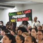 Professores em greve não conseguem diálogo com prefeita e Câmara promete intermediar