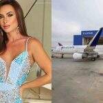Nicole Bahls desiste de voar em avião da Farofa após vidente falar em queda