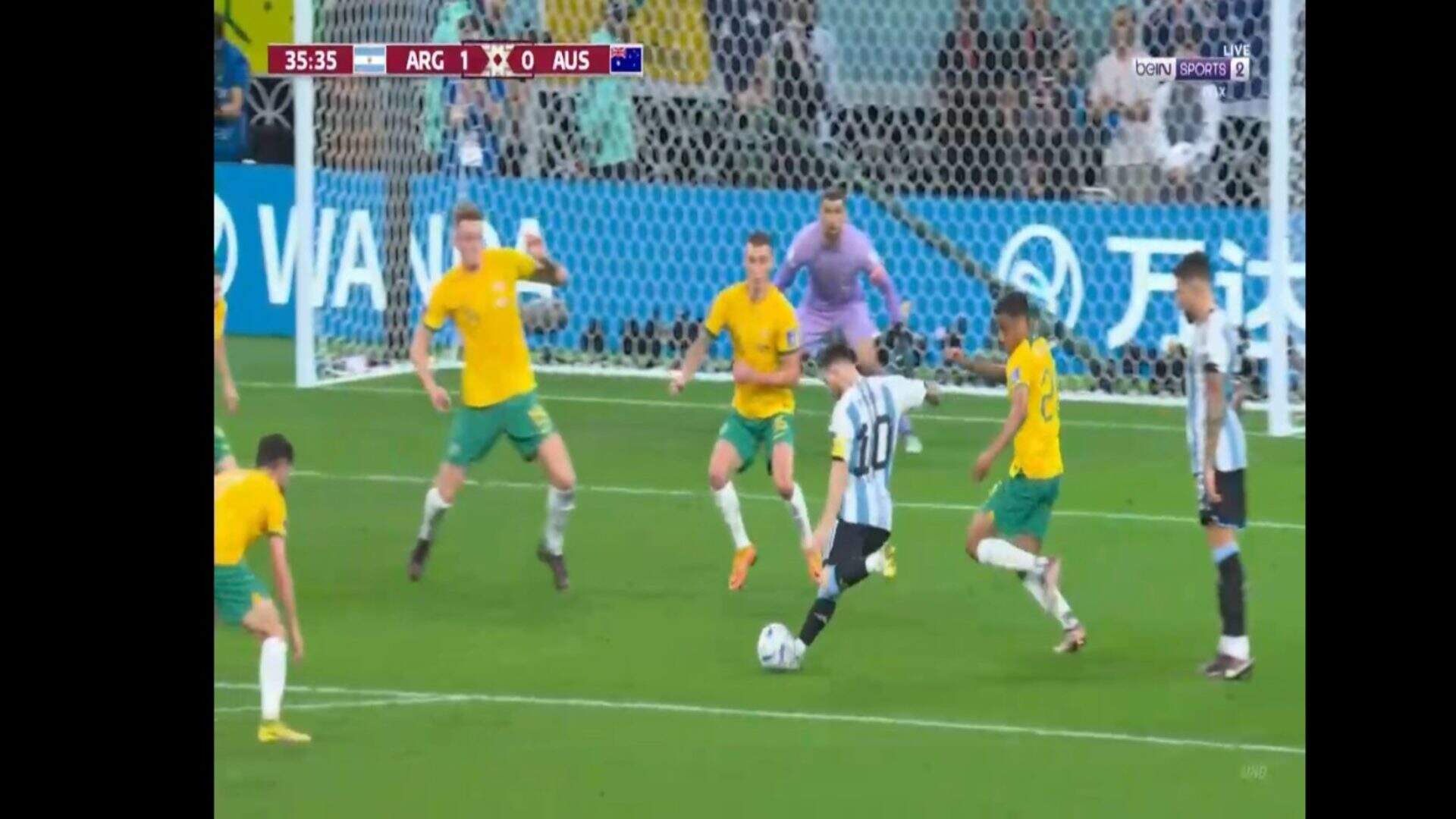 Argentina bate Austrália por 2 a 1 e vai enfrentar a Holanda nas