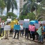 Protesto dos agentes de saúde ocorre após seis reuniões sem retorno com secretários