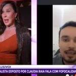 Jornalista humilhado por Cláudia Raia se manifesta e explica por que não sabia o nome do bebê