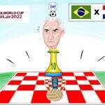 No ‘jogo de xadrez’ com a Croácia, o técnico da seleção brasileira, Tite, é o Rei.