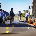 Motociclista morto em acidente na BR-163 tinha 18 perfurações por facadas no corpo