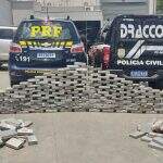 Dois são presos com 326 quilos de cocaína em caminhão que transportava placas solares