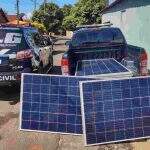 Dupla é presa após furtar R$ 40 mil em equipamentos de energia solar