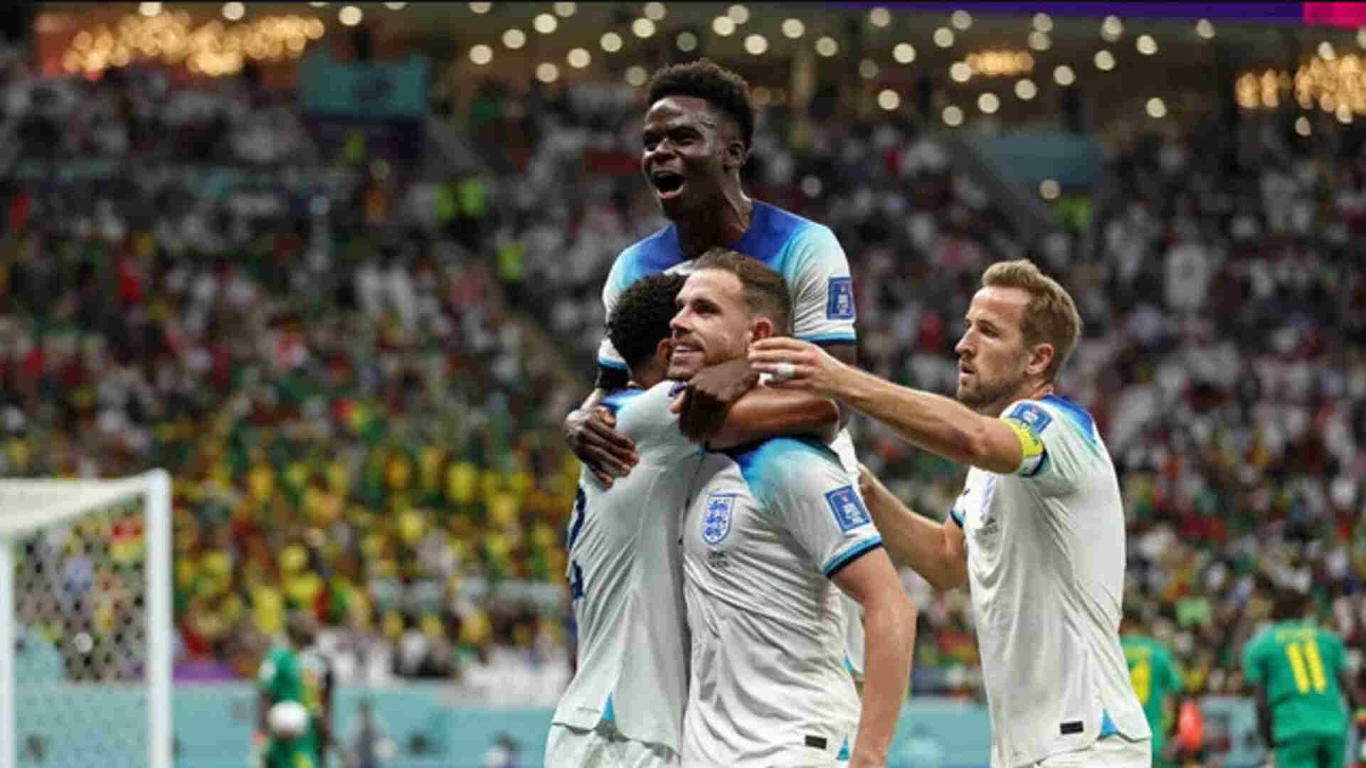 Sem apuros, Inglaterra despacha Senegal e pega França nas quartas
