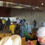 Segurança do STF e tropa do Choque retomam prédio da Corte em Brasília