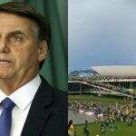 Bolsonaro critica invasões em Brasília: “como os praticados pela esquerda”