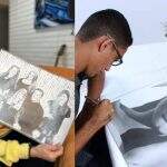 Mãe de Demi Lovato posta arte e agradece desenhista de Mato Grosso do Sul por obra: ‘muito talentoso’