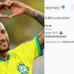 Neymar atinge 200 milhões de seguidores e se torna o brasileiro mais seguido do mundo