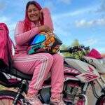 Penélope Charmosa campo-grandense ganhou apelido após turbinar moto rosa