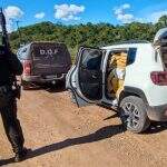 Polícia apreende 800 quilos de droga em Jeep e prende traficante após perseguição