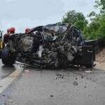 ‘Saiu e não voltou mais’: familiar de passageiro morto na BR-163 se despede após acidente