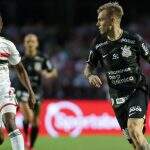 Adson marca duas vezes e Corinthians quebra tabu diante do São Paulo no Morumbi