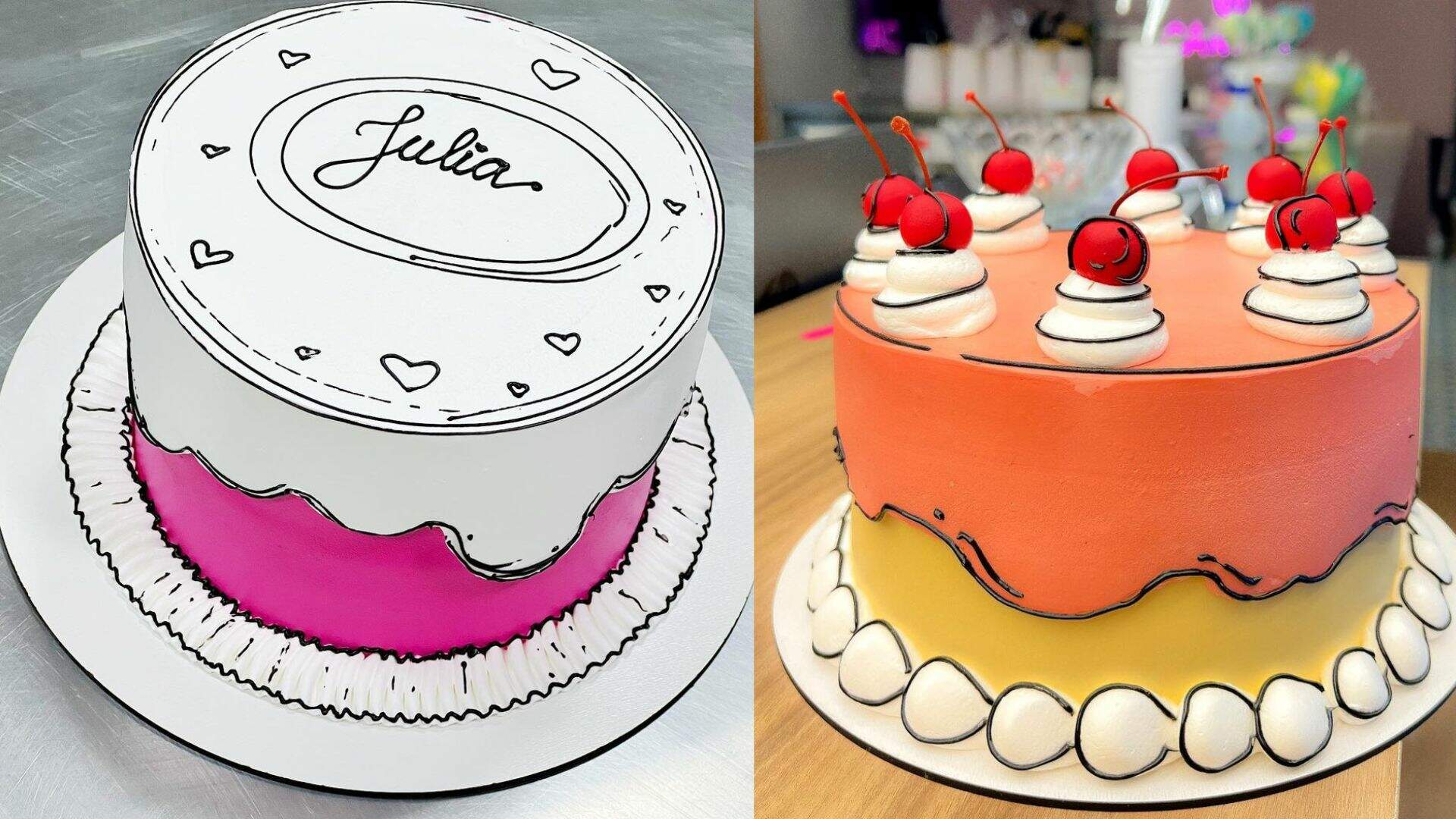 Parece desenho, mas é de comer: Cartoon Cake vira trend da confeitaria