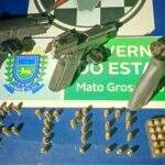 Durante abordagem, polícia prende homem com 91 munições e três armas de fogo em Campo Grande