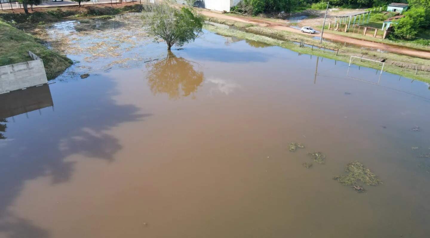 Chuvas cessam e nível do Rio Aquidauana começa baixar; monitoramento continua