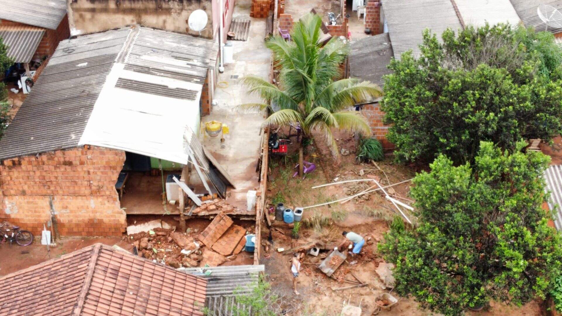 Em emergência, Ribas contabiliza prejuízos após chuva que atingiu 70 famílias