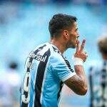 Suárez marca dois, Grêmio faz 3 no Aimoré e mantém 100% no Campeonato Gaúcho