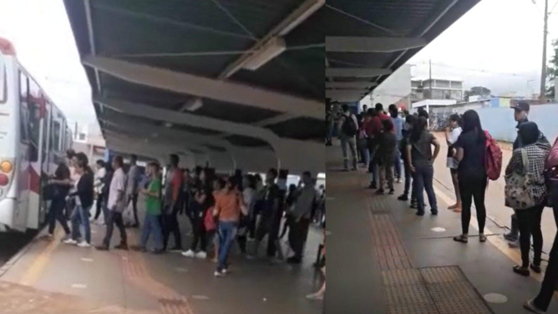 Escala especial de ônibus confunde passageiros e lota Terminal Bandeirantes em Campo Grande