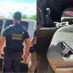 Viatura e arma roubadas de delegado da Polícia Federal são localizadas na fronteira