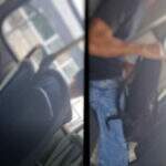 VÍDEO: Homem é preso após ser flagrado se masturbando dentro de ônibus em Campo Grande
