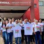 120 servidores doam sangue no Hemosul durante campanha