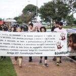 Um mês após morte de Sophia, familiares fazem protesto nos Altos da Afonso Pena