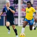 Seleção feminina de futebol perde para os EUA na She Believes Cup