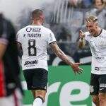 Com gols de Roger Guedes e Adson, Corinthians vence o Botafogo-SP
