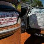 Garras encontra 15 veículos de alto padrão e apreende R$ 2 milhões em produtos contrabandeados