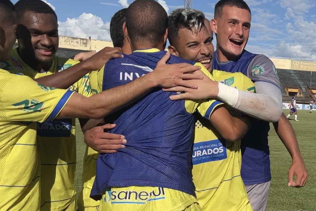 Dourados AC garante classificação para as quartas de final do Estadual após vencer o Ivinhema FC