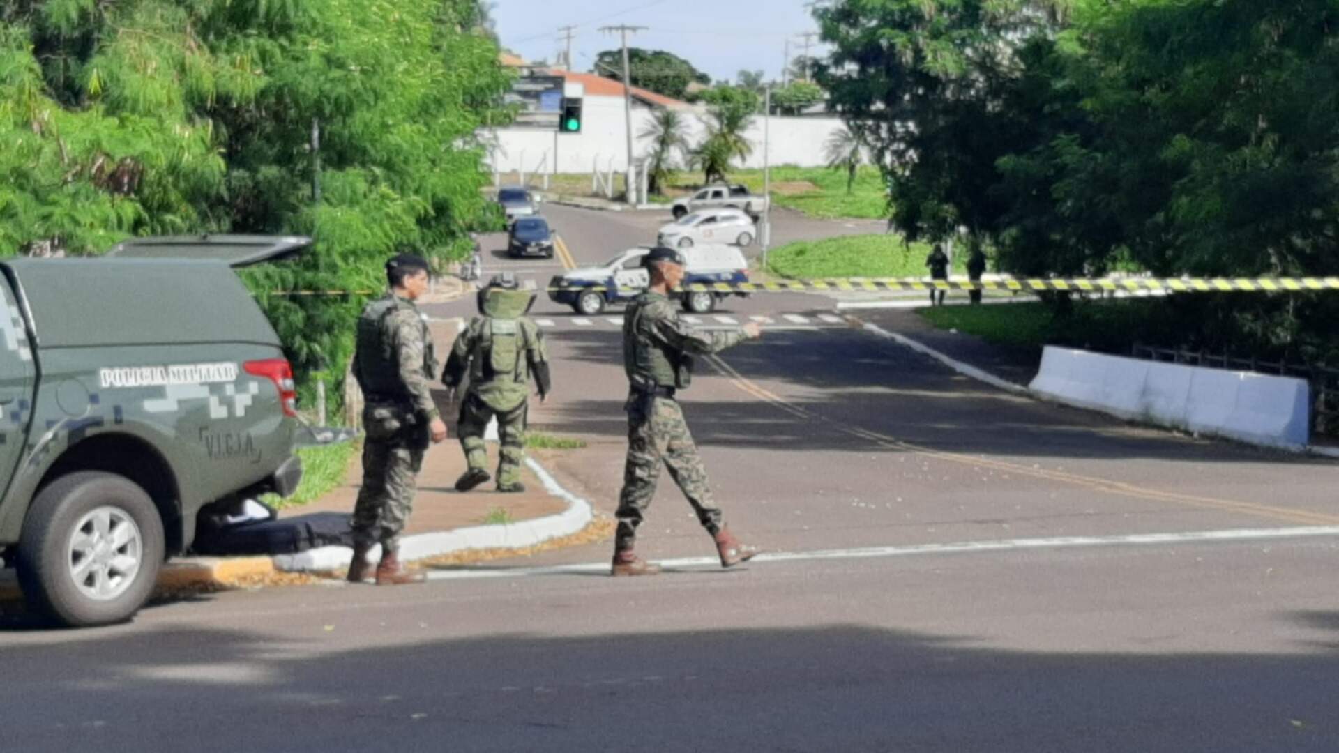 Bope fecha rua após suspeita de explosivo em Campo Grande