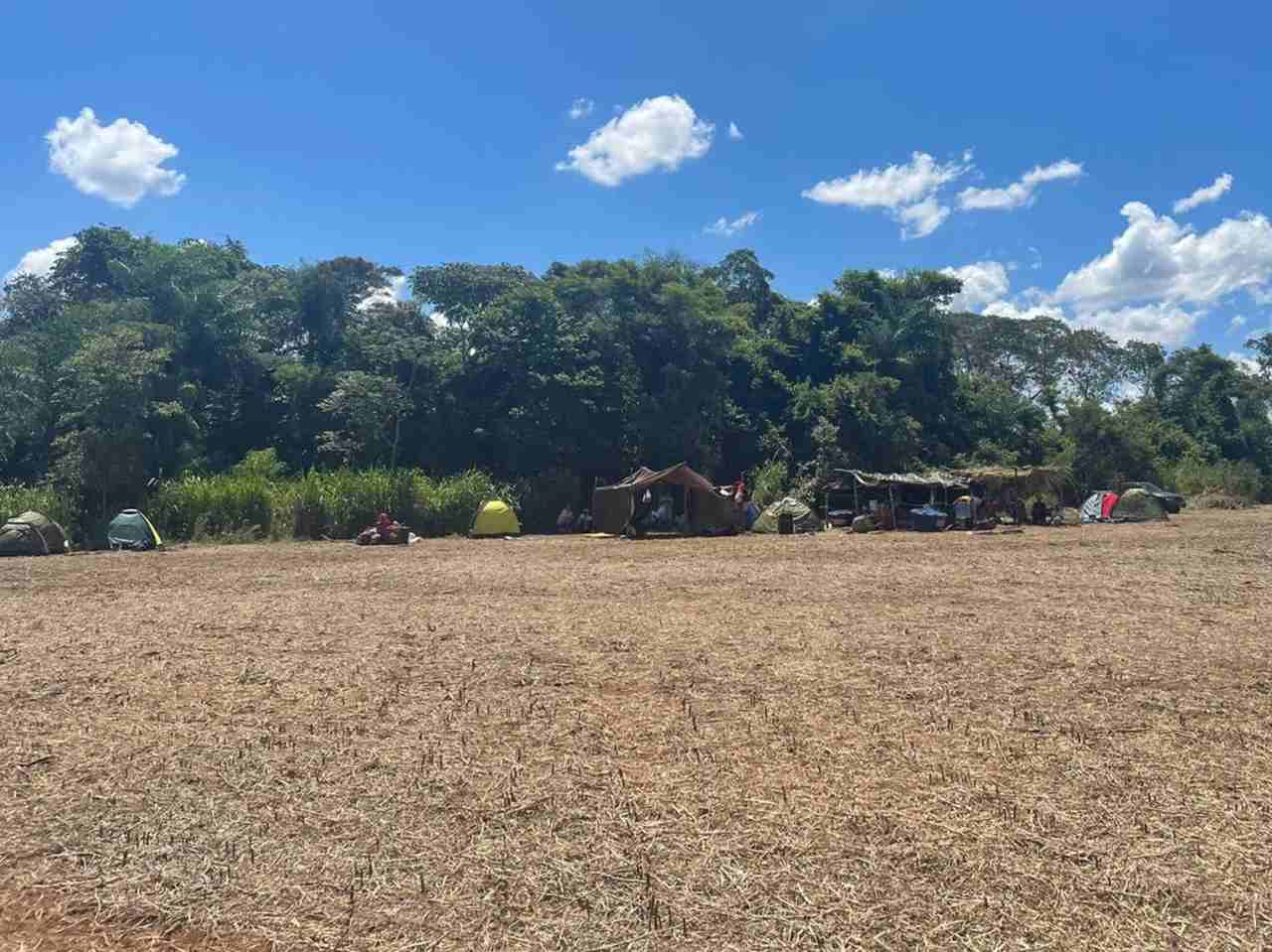 Justiça nega pedido de reintegração de posse de fazenda de Rio Brilhante ocupada por indígenas