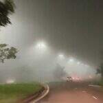 VíDEO: forte neblina cobre boa parte da Consul Assaf Trad, na noite desta terça