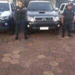 Caminhonete roubada em MS é recuperada com apoio da polícia paraguaia