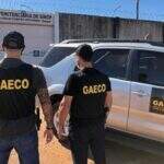 Operação do Gaeco contra o Comando Vermelho cumpre mandados em MS e apreende armas