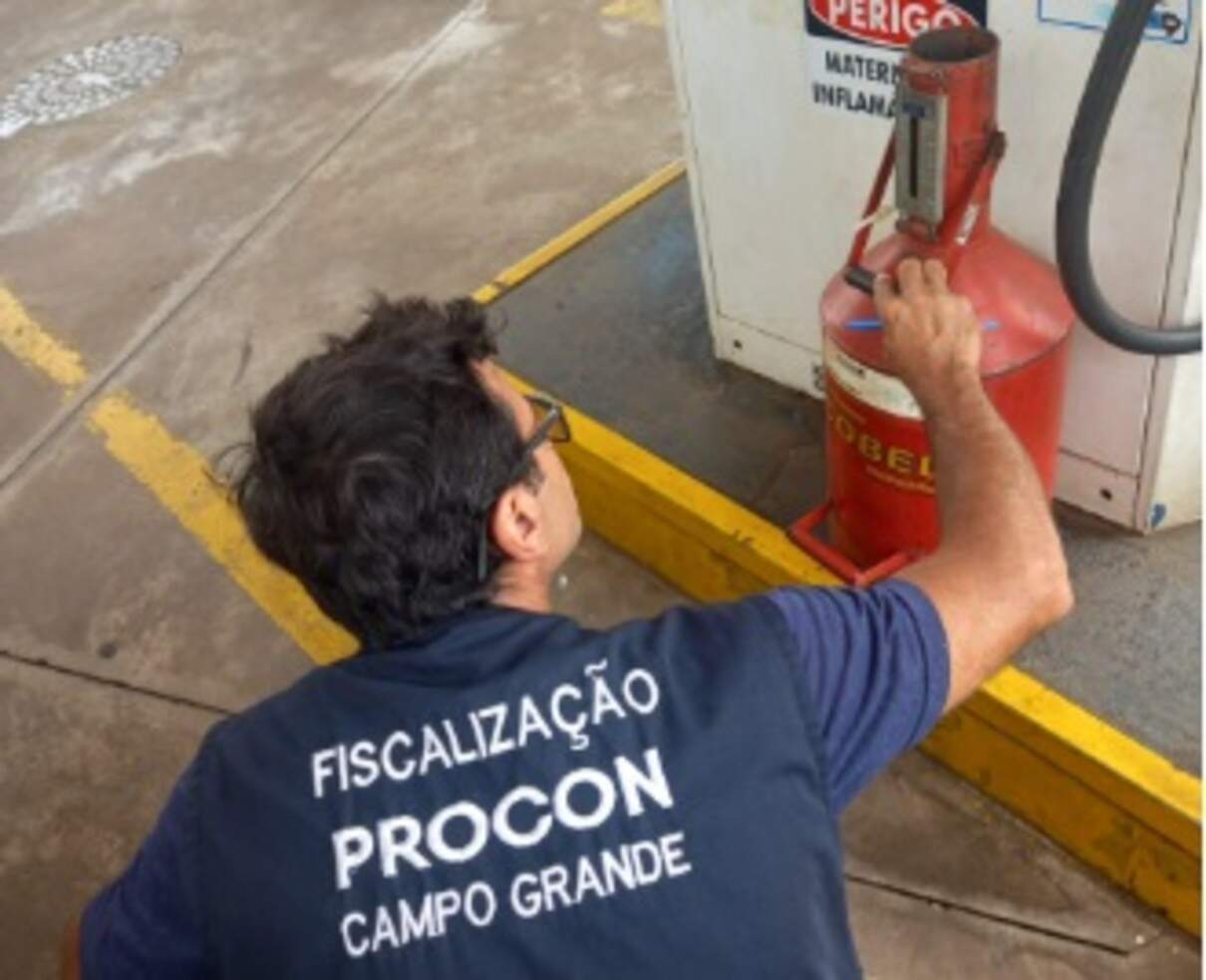 Procon interdita bomba de combustível com medição errada em Campo Grande