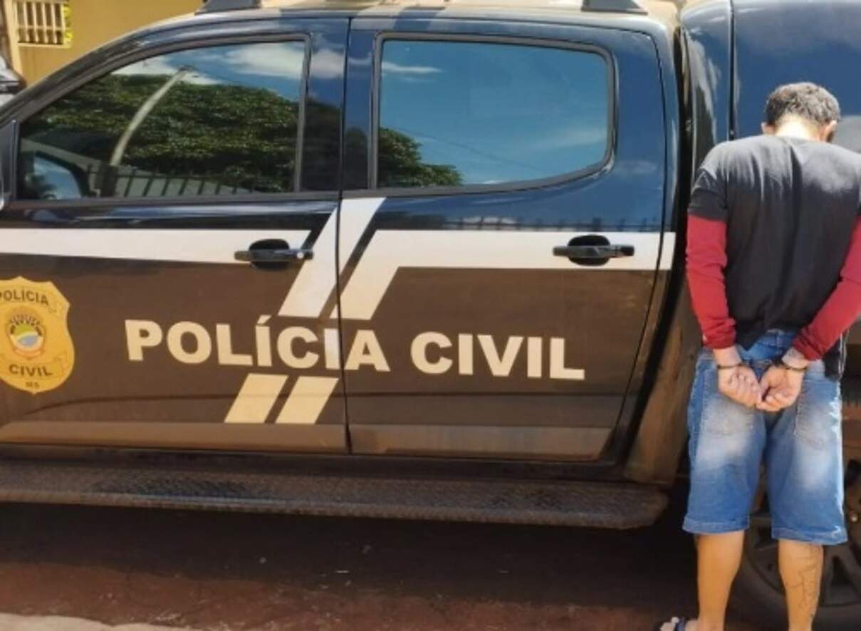 Polícia prende condenado por roubo majorado condenado em 2015