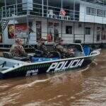 Polícia apreende apreende petrechos ilegais no Rio Taquari durante operação