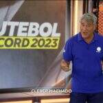 Cléber Machado não perde tempo e consegue outro emprego dias após ser contratado pela Record TV