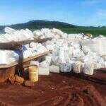 Agrotóxico ilegal com armazenamento inadequado e polícia aplica multa de R$ 239 mil
