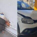 Motorista é ‘fechado’ no trânsito e invade loja na Rui Barbosa em Campo Grande