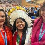 Ativista de MS participa de Fórum da ONU sobre questões indígenas junto de ministra