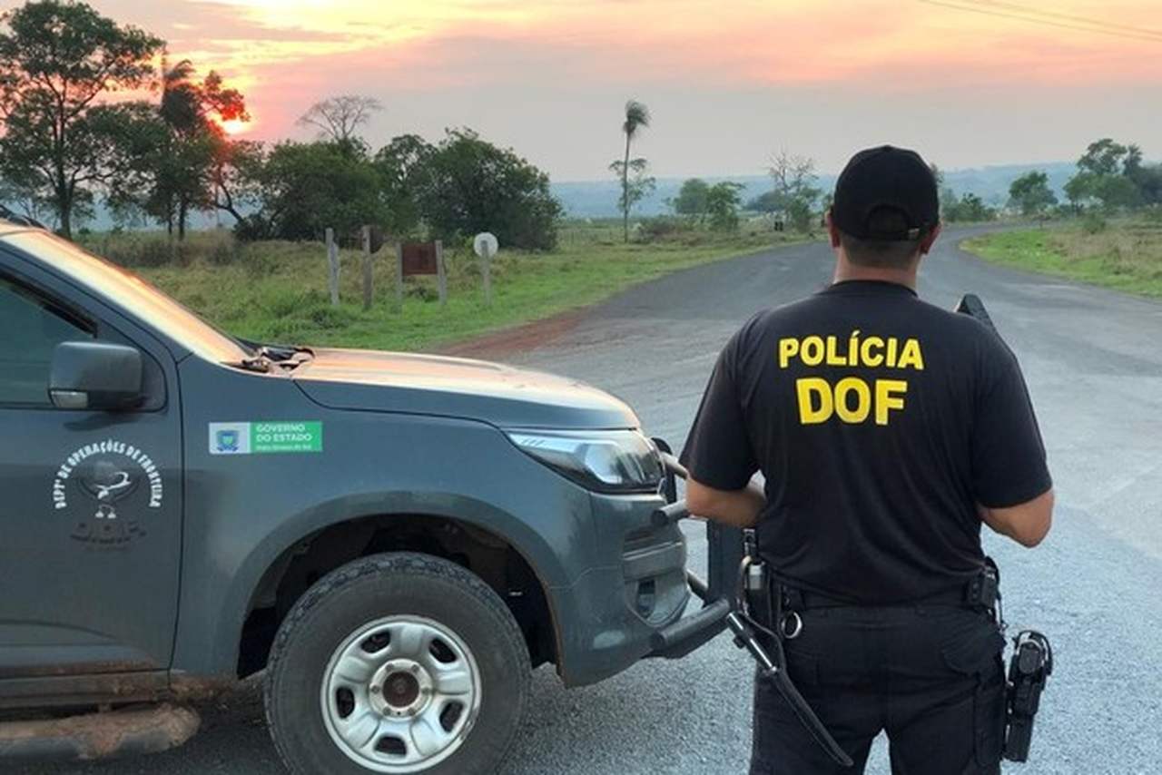 Foragido da Justiça é preso por agentes do DOF durante abordagem em Caarapó