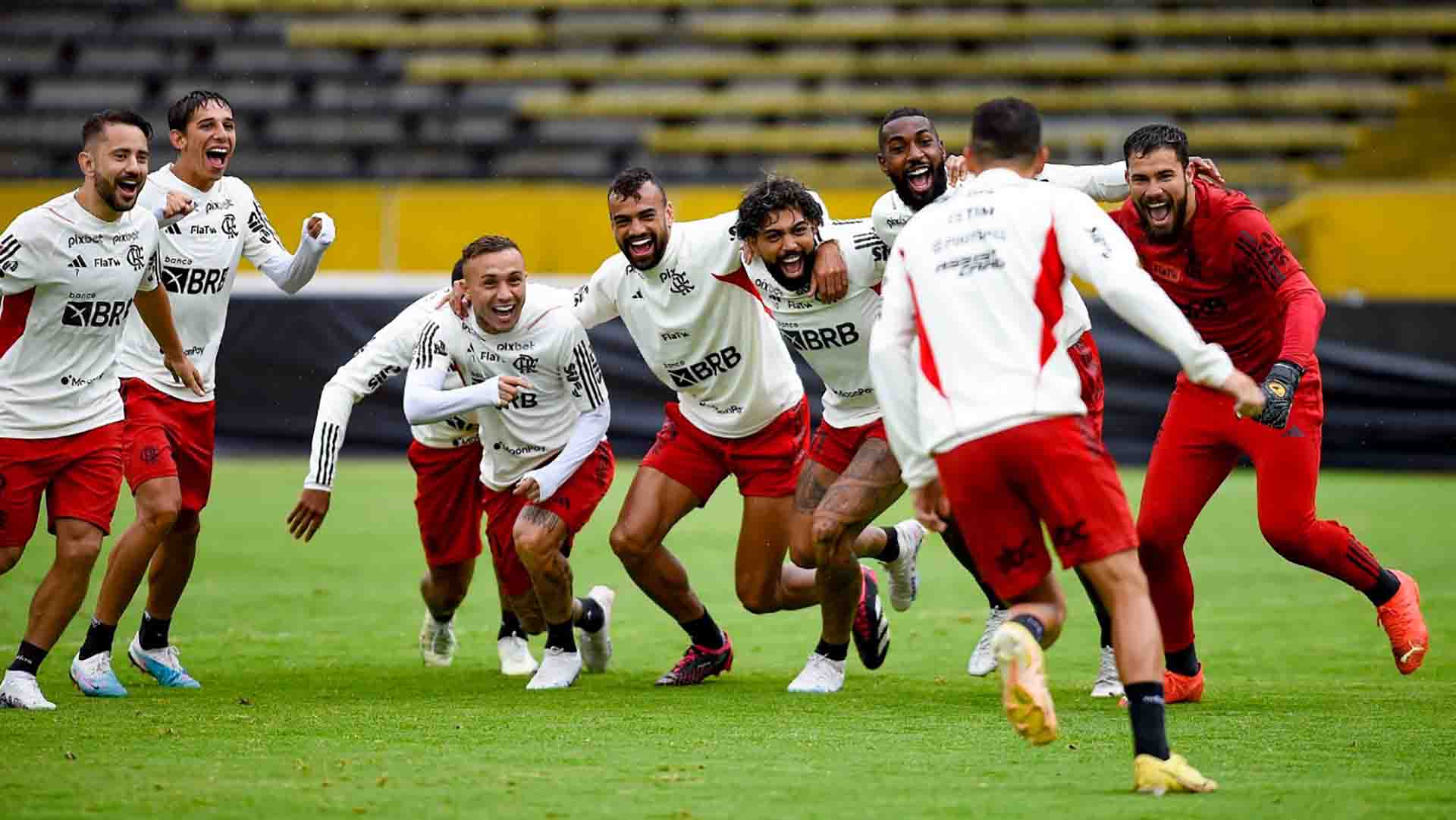 Flamengo pronto para pegar o Aucas em sua 19ª estreia em Libertadores
