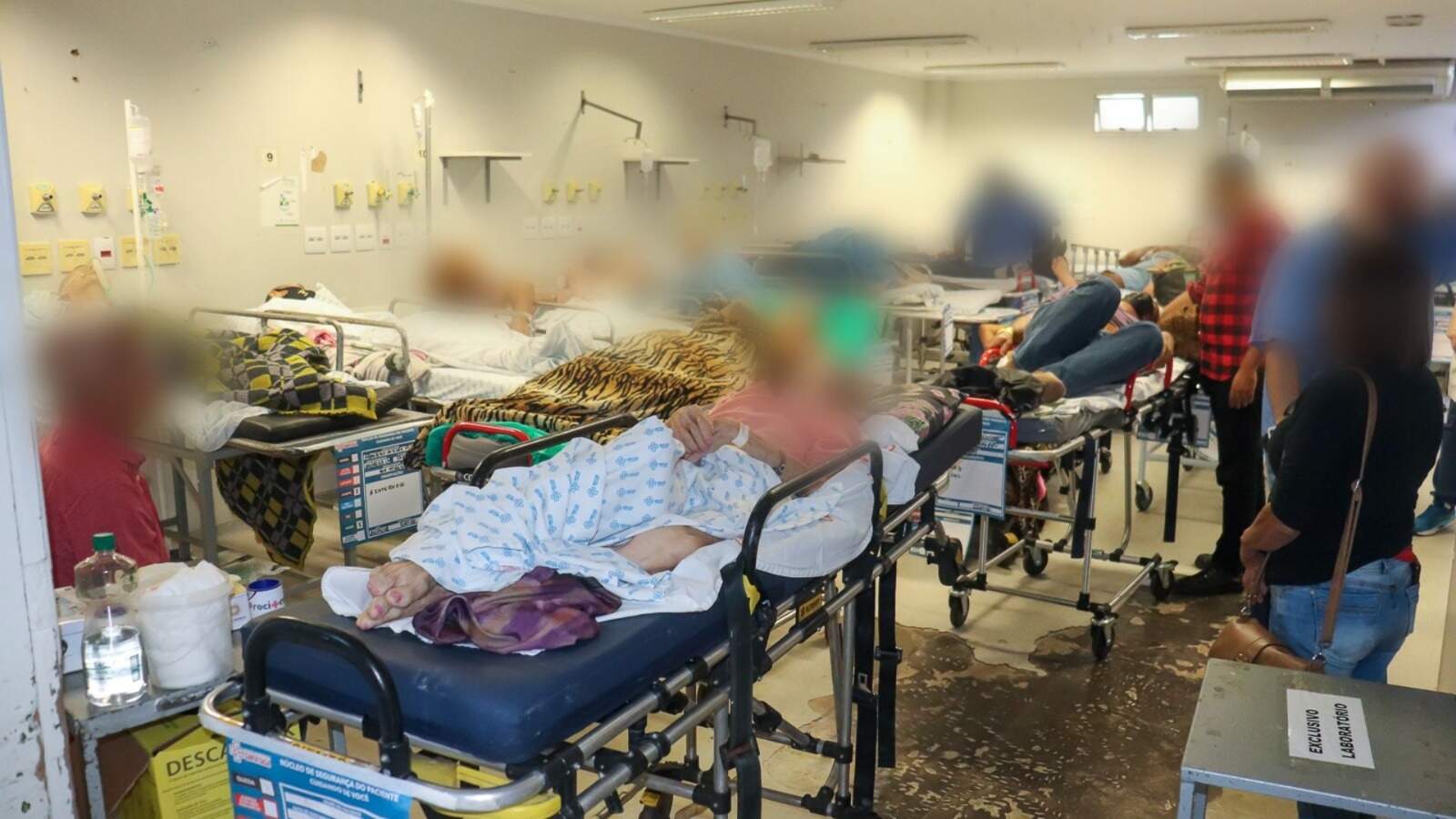 Santa Casa enfrenta nova superlotação no Pronto-socorro e Centro Cirúrgico com 102 pacientes