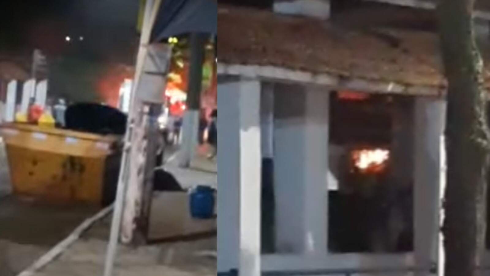 VÍDEO: Homem percebe fogo em alojamento da Expogrande e salva colegas durante a madrugada